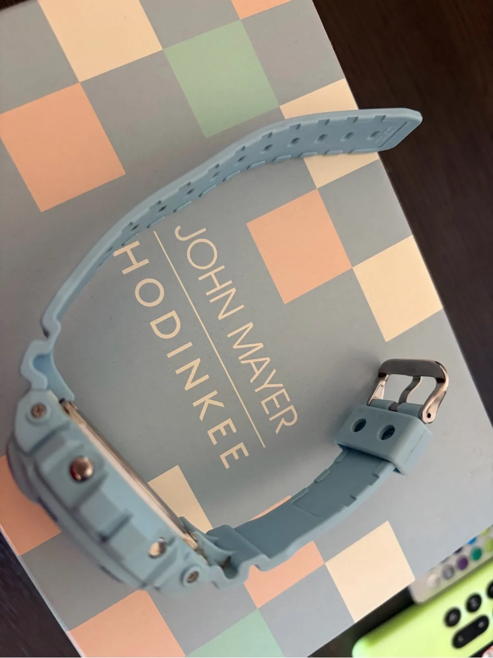 John Mayer Hodinkee Casio G-Shock Light Blue Digital Watch (Limited Edition)